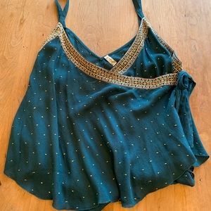 Free People Embroidered Camisole NWOT